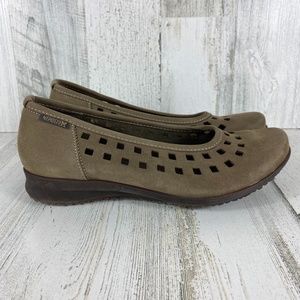 MEPHISTO LEATHER  FLAT